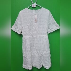 White Lace Womens Dress